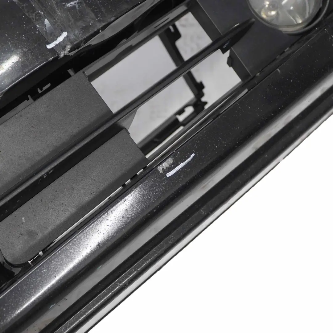 Front Bumper BMW E60 E61 Trim Panel Black Sapphire Metallic - 475