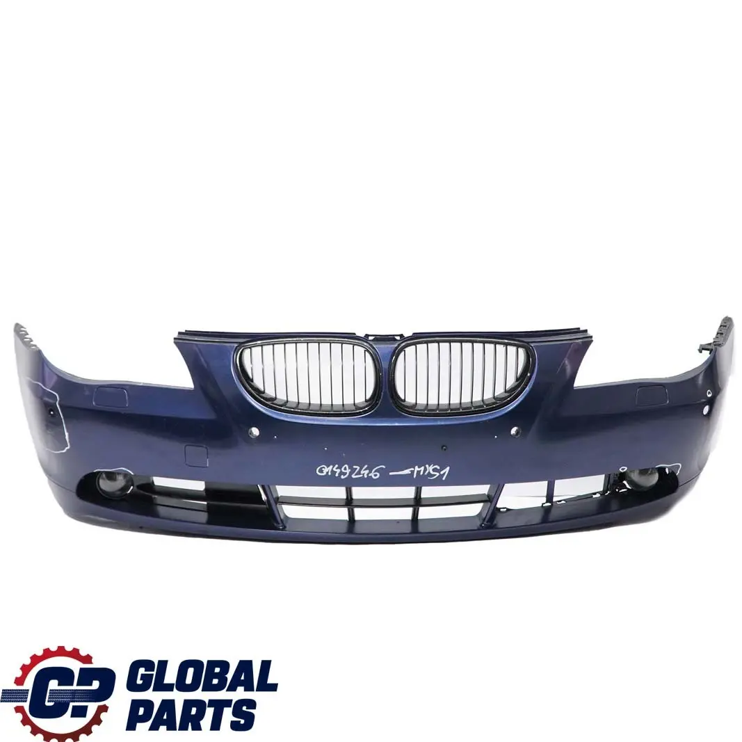 BMW 5 Series E60 E61 1 Front Bumper Trim Panel Mysticblau Mystic Blue - A07