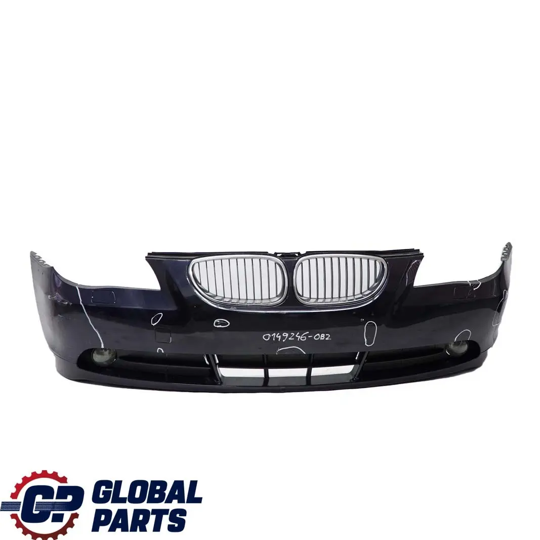 BMW 5 E60 E61 2 Front Bumper Trim Panel Orientblau Orient Blue - 317