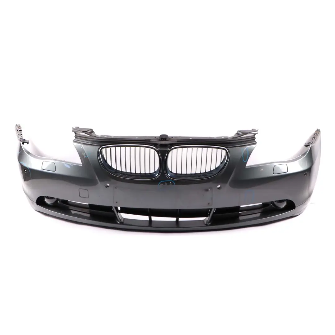 BMW 5 E60 E61 Front Bumper Trim Panel Titangrau Titan Grey II Metallic - A36