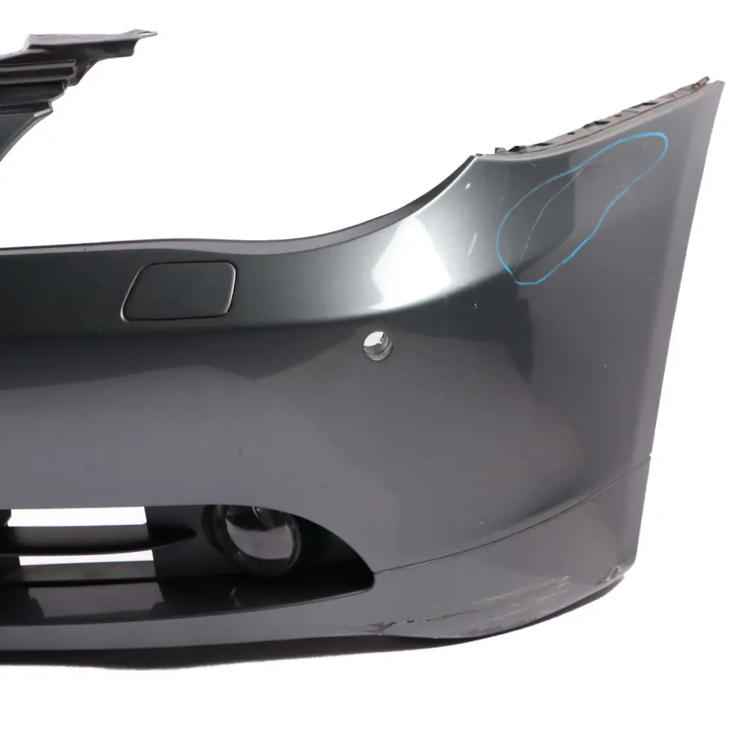 BMW 5 E60 E61 Front Bumper Trim Panel Titangrau Titan Grey II Metallic - A36