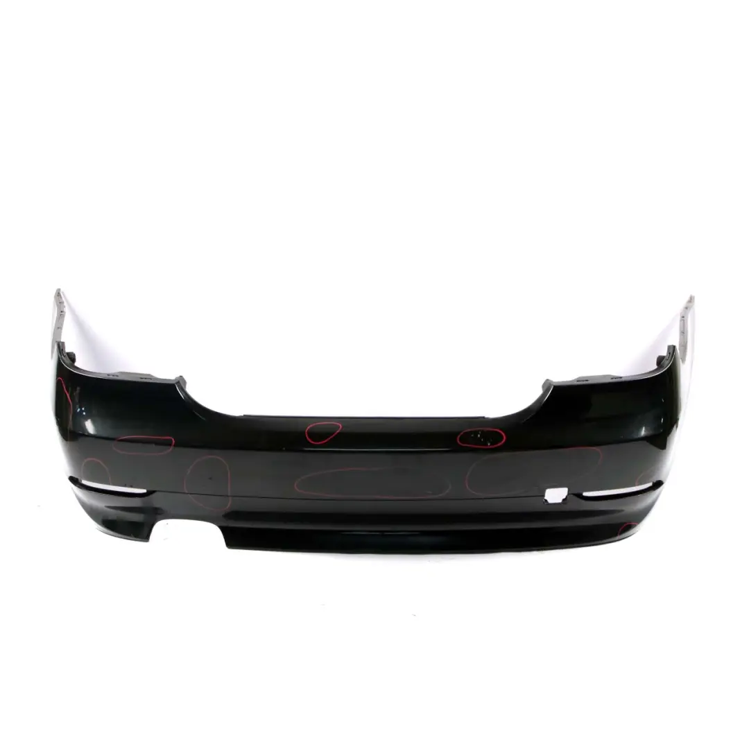 BMW E60 Bumper Rear Saloon Trim Panel Cover Black Sapphire Metallic - 475