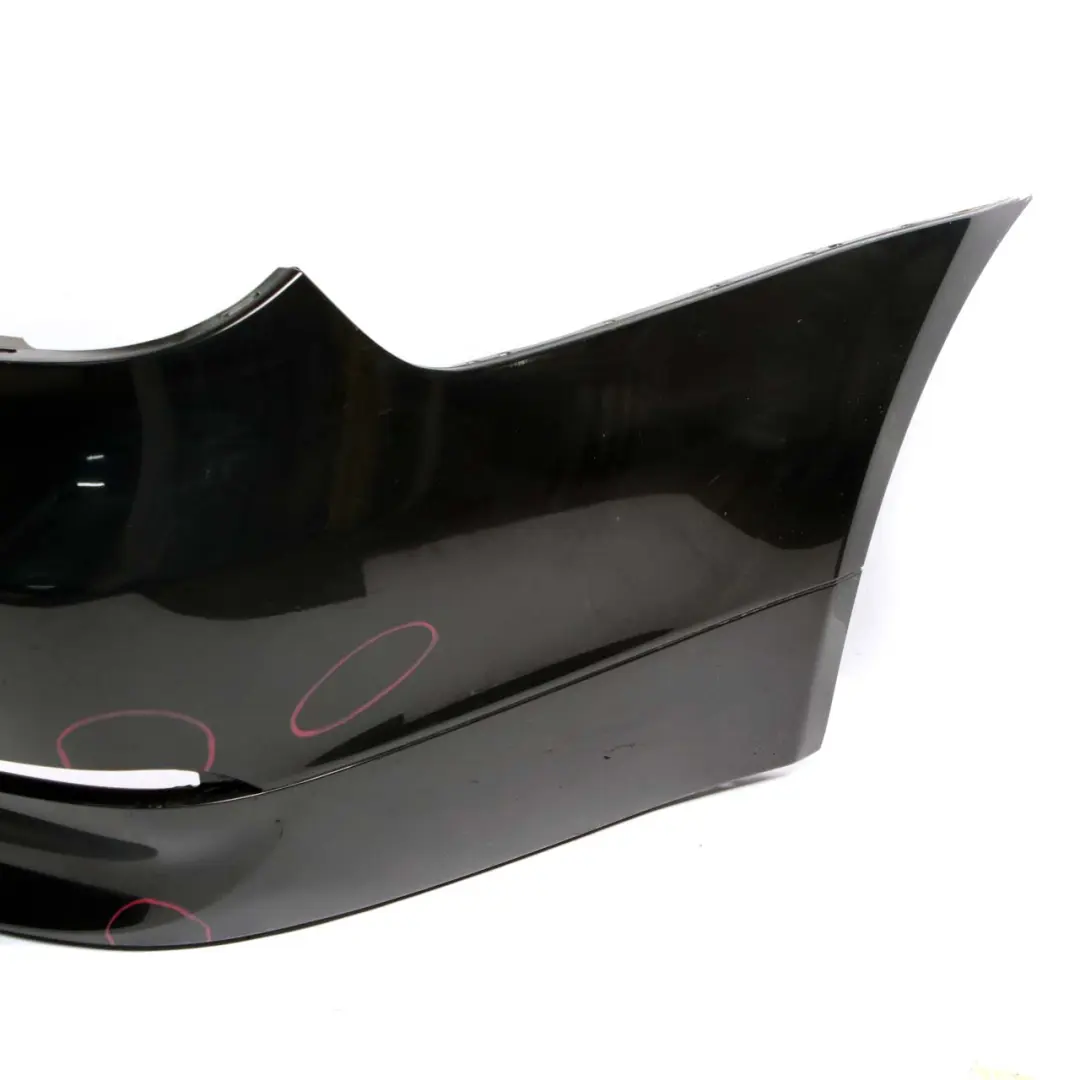 BMW E60 Bumper Rear Saloon Trim Panel Cover Black Sapphire Metallic - 475