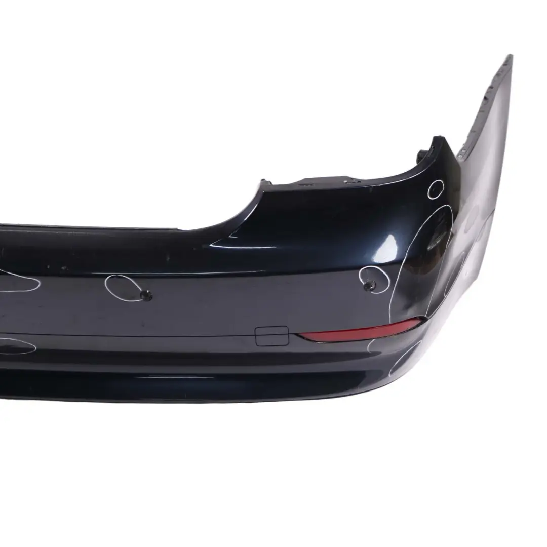 BMW E60 Rear Bumper PDC Trim Panel Saloon Monacoblau Blue Metallic - A35