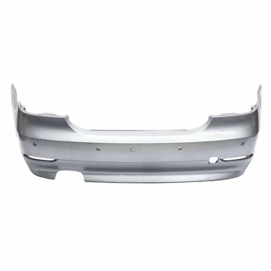 BMW E60 Saloon Rear Bumper PDC Silbergrau Grey Metallic - A08