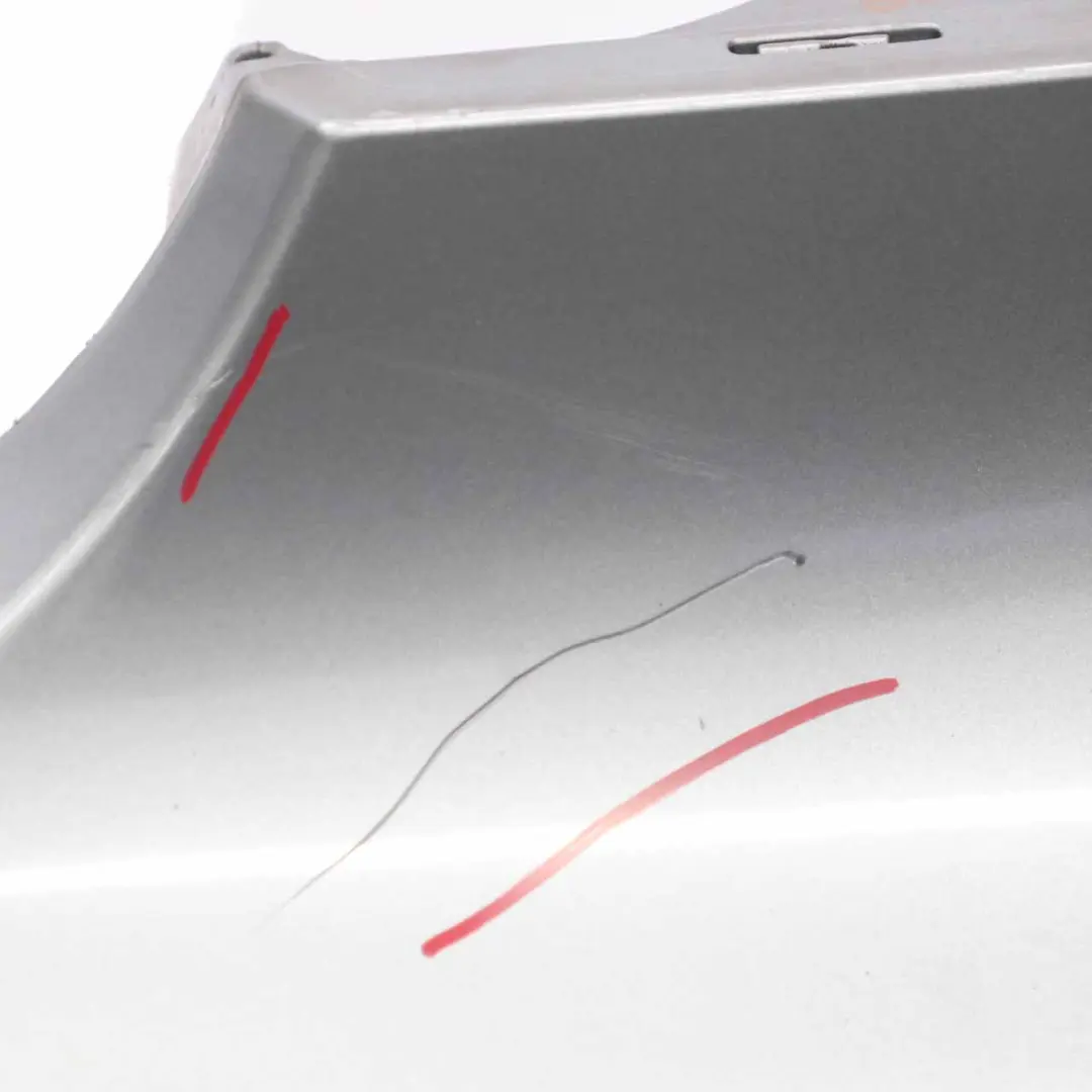 BMW E60 Saloon Rear Bumper PDC Silbergrau Grey Metallic - A08