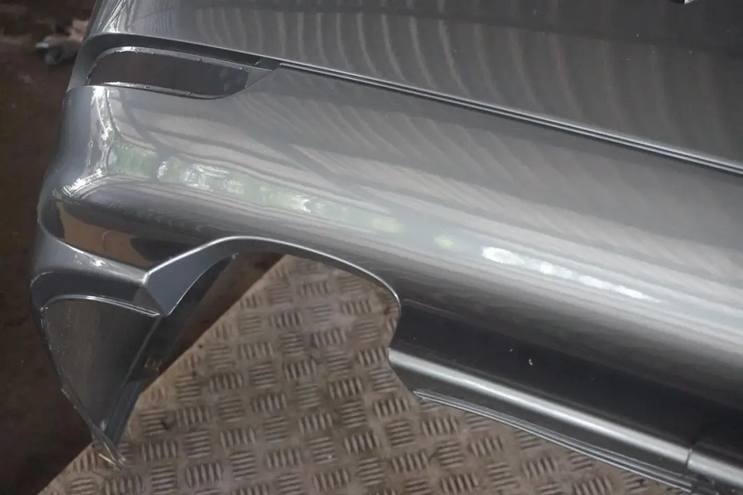 BMW 5 E60 Saloon Rear Bumper PDC Titangrau II Titan Grey Metallic - A36