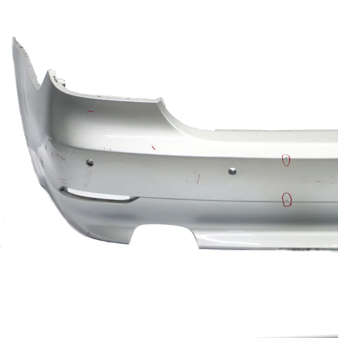 BMW E60 Saloon Rear Bumper PDC Titansilber Silver Metallic - 354