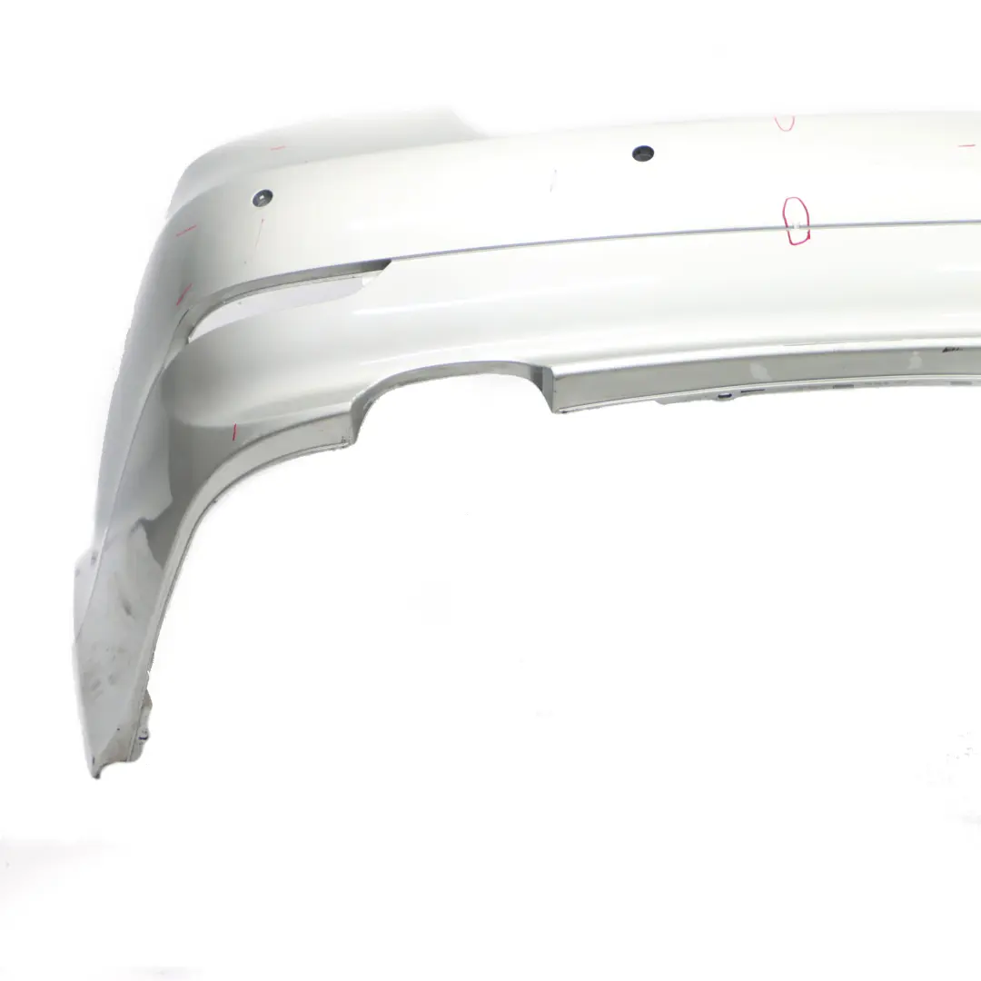 BMW E60 Saloon Rear Bumper PDC Titansilber Silver Metallic - 354