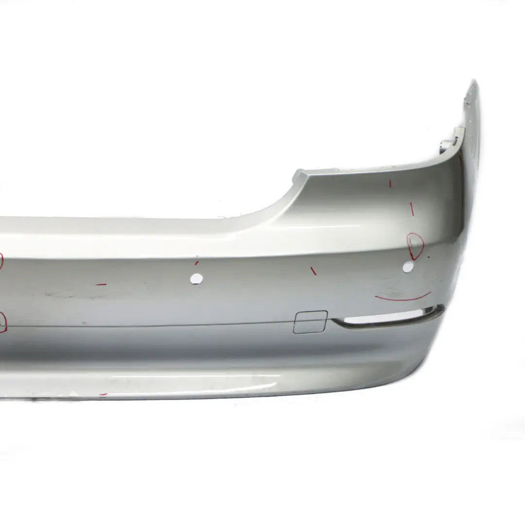 BMW E60 Saloon Rear Bumper PDC Titansilber Silver Metallic - 354