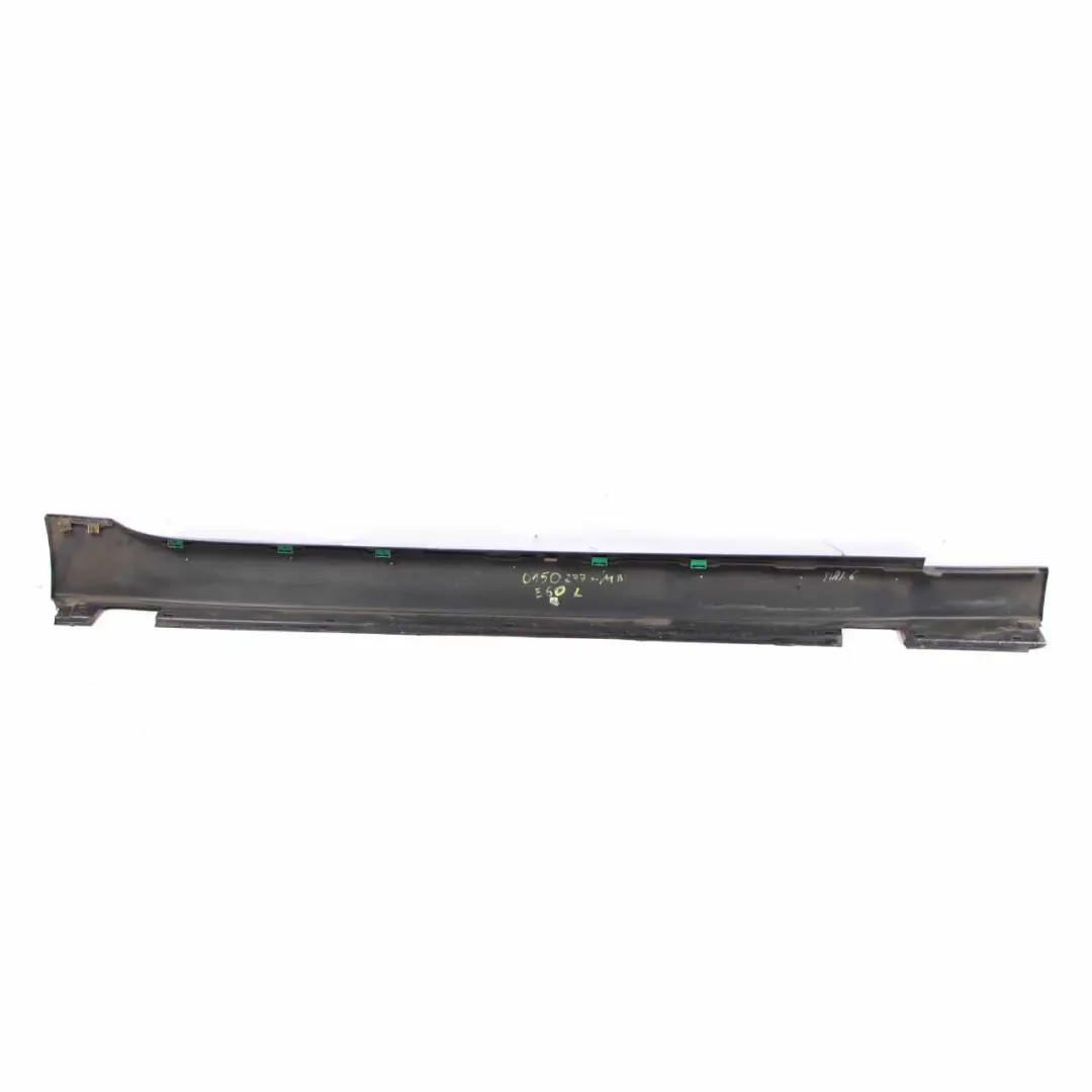 BMW E60 E61 Door Sill Side Cover Skirt Left N/S Monacoblau Blue - A35