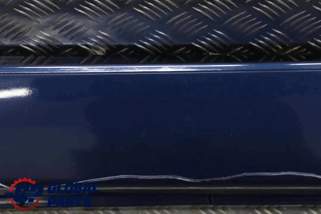 BMW 5 E60 E61 Door Sill Side Cover Skirt Left N/S Mysticblau Blue - A07