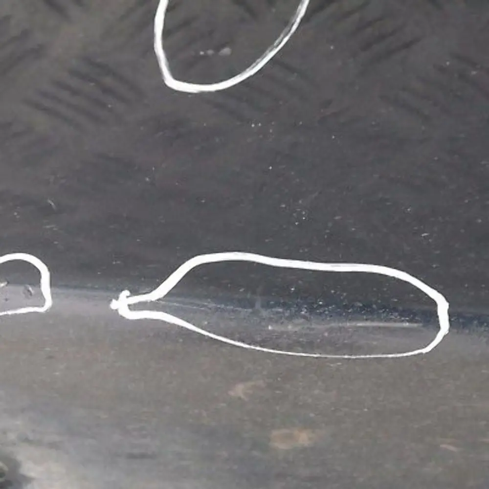 Nakładka listwa próg lewy Orientblau BMW E60 E61 - SKU 0150277-OB - Numer Części 150277