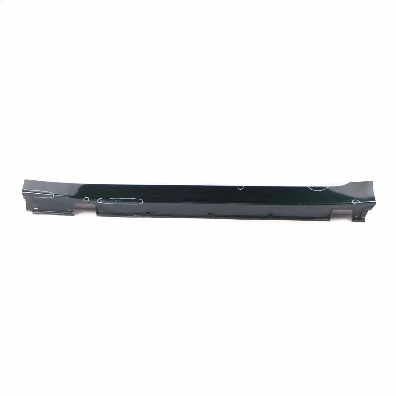 BMW E60 E61 Side Skirt Door Sill Cover Left N/S Oxford Green Metallic - 430