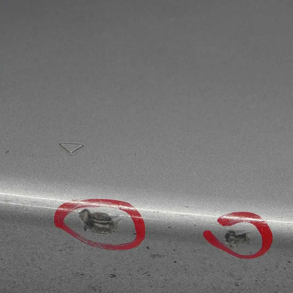 BMW E60 E61 Side Skirt Door Sill Cover Left N/S Silbergrau Silver Grey - A08