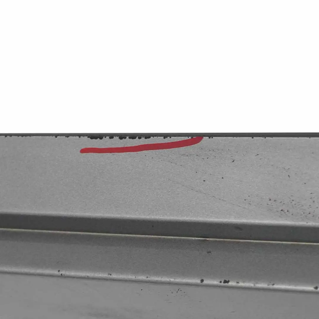 BMW E60 E61 Side Skirt Door Sill Cover Left N/S Silbergrau Silver Grey - A08