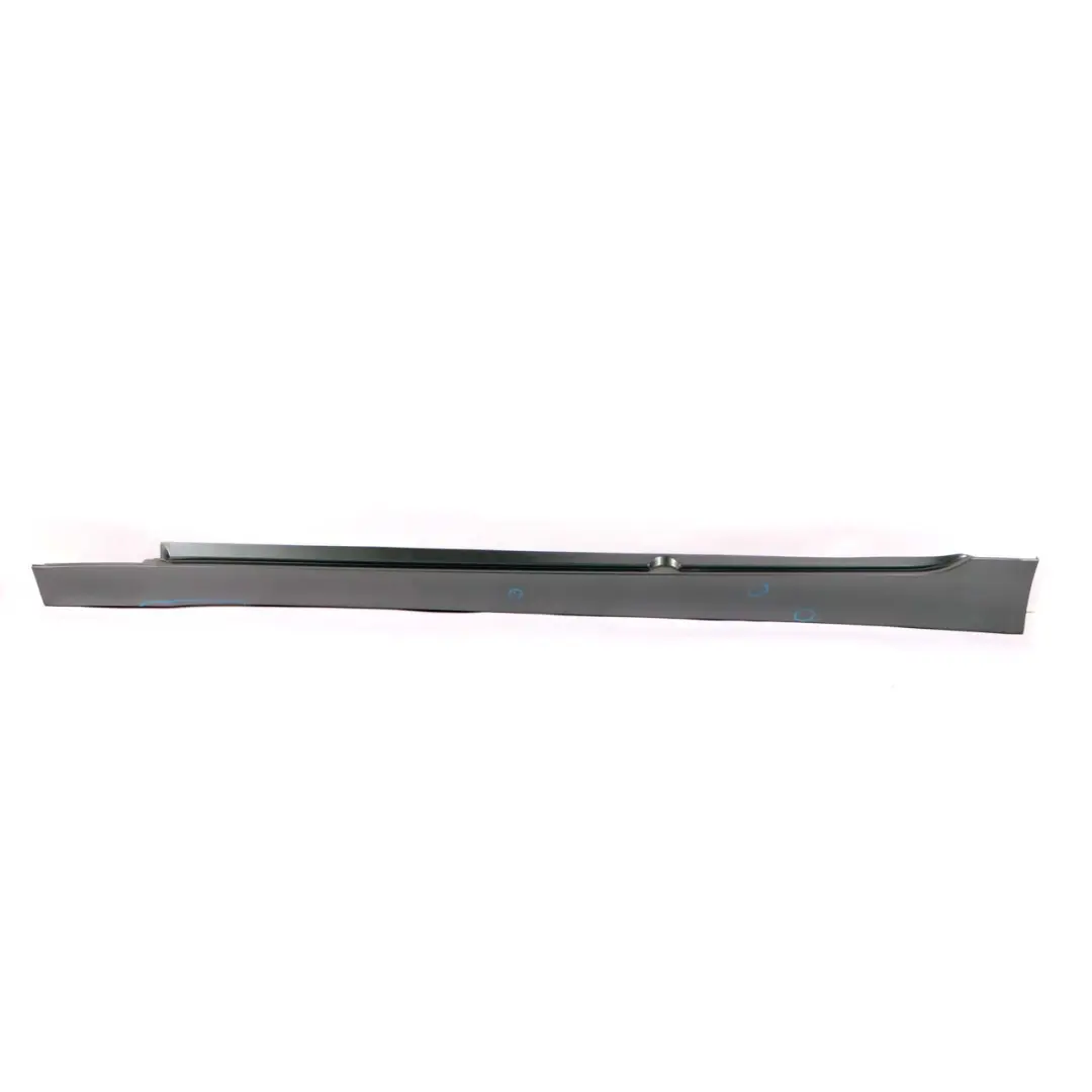 BMW 5 E60 E61 2 Door Sill Side Cover Skirt Left N/S Titangrau Titan Grey - A36