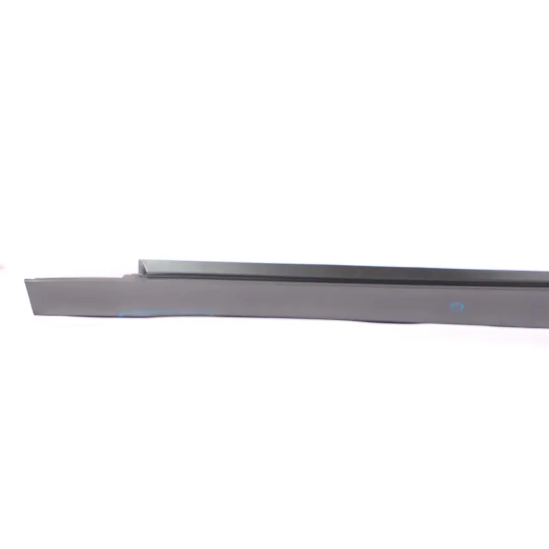 BMW 5 E60 E61 2 Door Sill Side Cover Skirt Left N/S Titangrau Titan Grey - A36