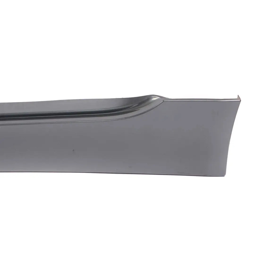 BMW 5 E60 E61 2 Door Sill Side Cover Skirt Left N/S Titangrau Titan Grey - A36