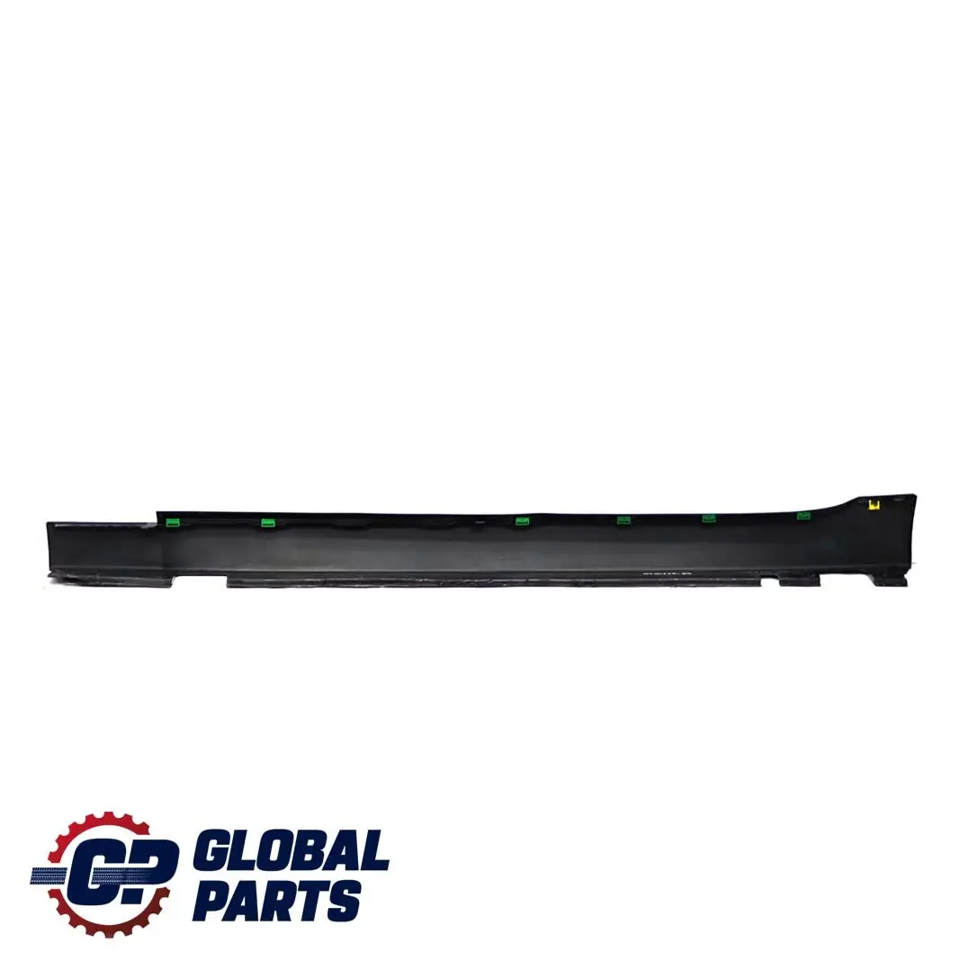 BMW 5 E60 E61 Door Sill Side Cover Skirt Right O/S Black Sapphire - 475