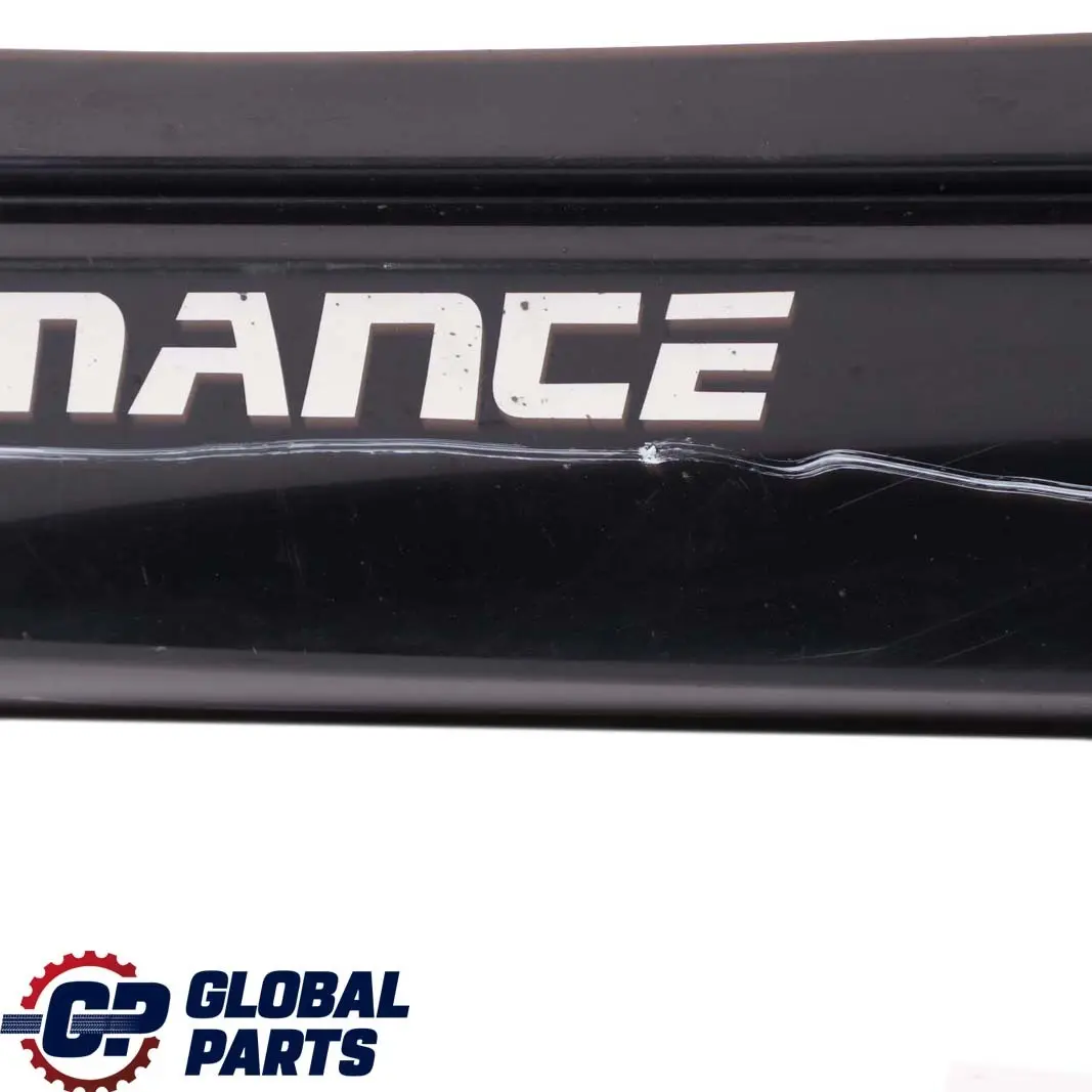 BMW 5 E60 E61 M Sport M5 Door Sill Side Cover Skirt Right O/S Carbon Black 416