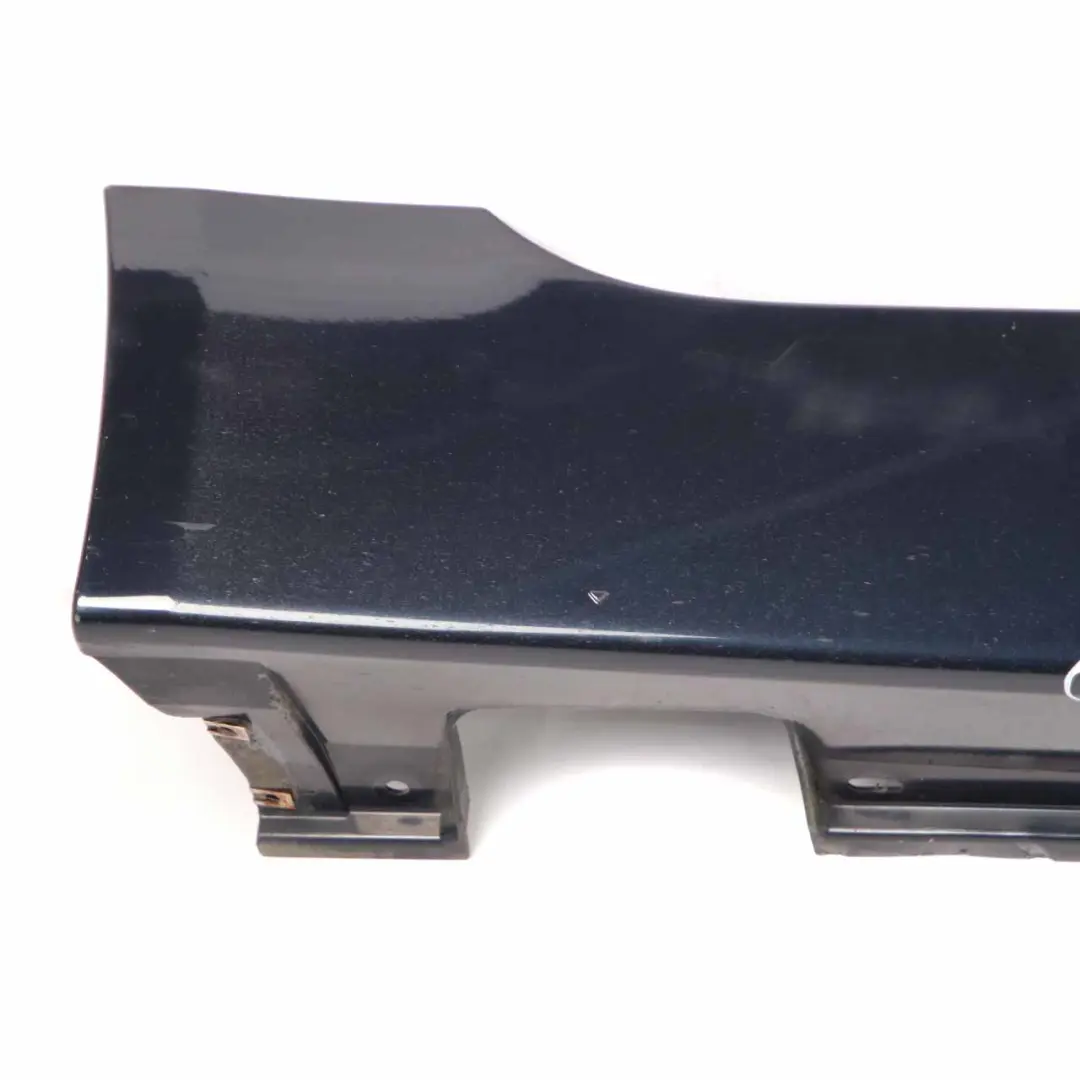 BMW E60 E61 Side Skirt Door Sill Cover Right O/S Monacoblau Blue Metallic - A35