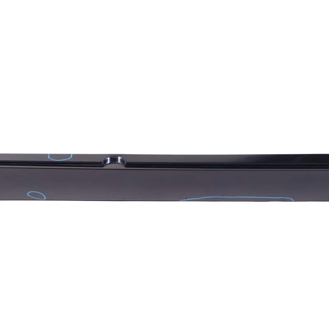 BMW 5 Series E60 E61 Door Sill Side Cover Skirt Right O/S Orientblau Blue 317