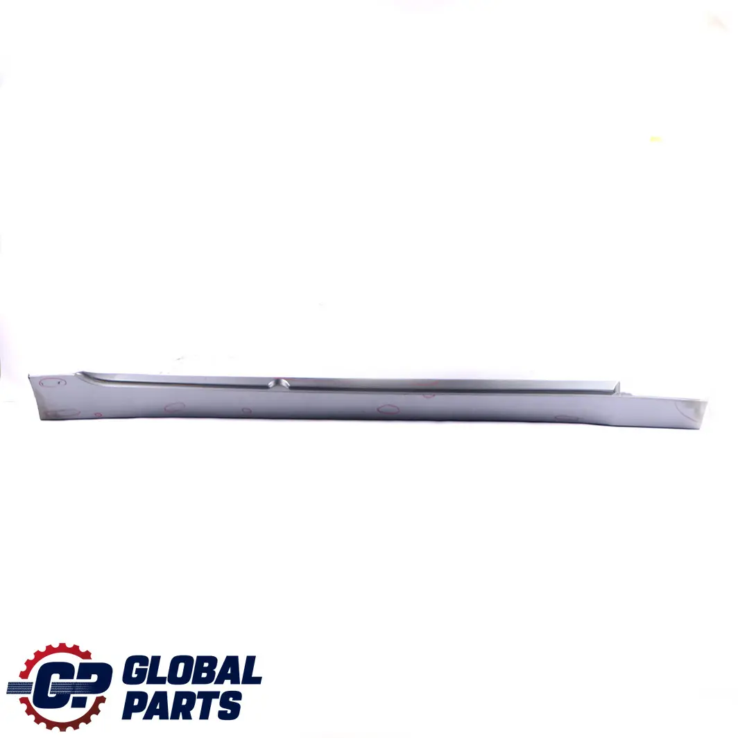 BMW 5 Series 1 E60 E61 Door Sill Side Cover Skirt Right O/S Silbergrau Grey A08