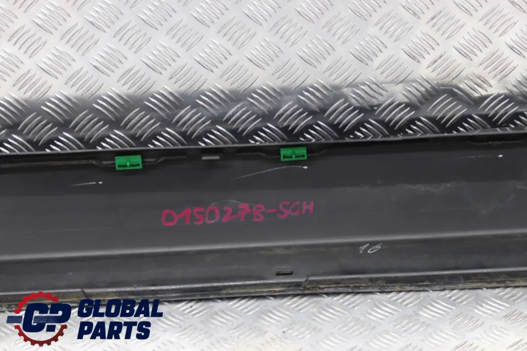 Door Sill Side Cover Skirt Right O/S Schwarz 2 Black - 668 BMW 5 Series E60 E61 - SKU 0150278-SCH - Part number 150278