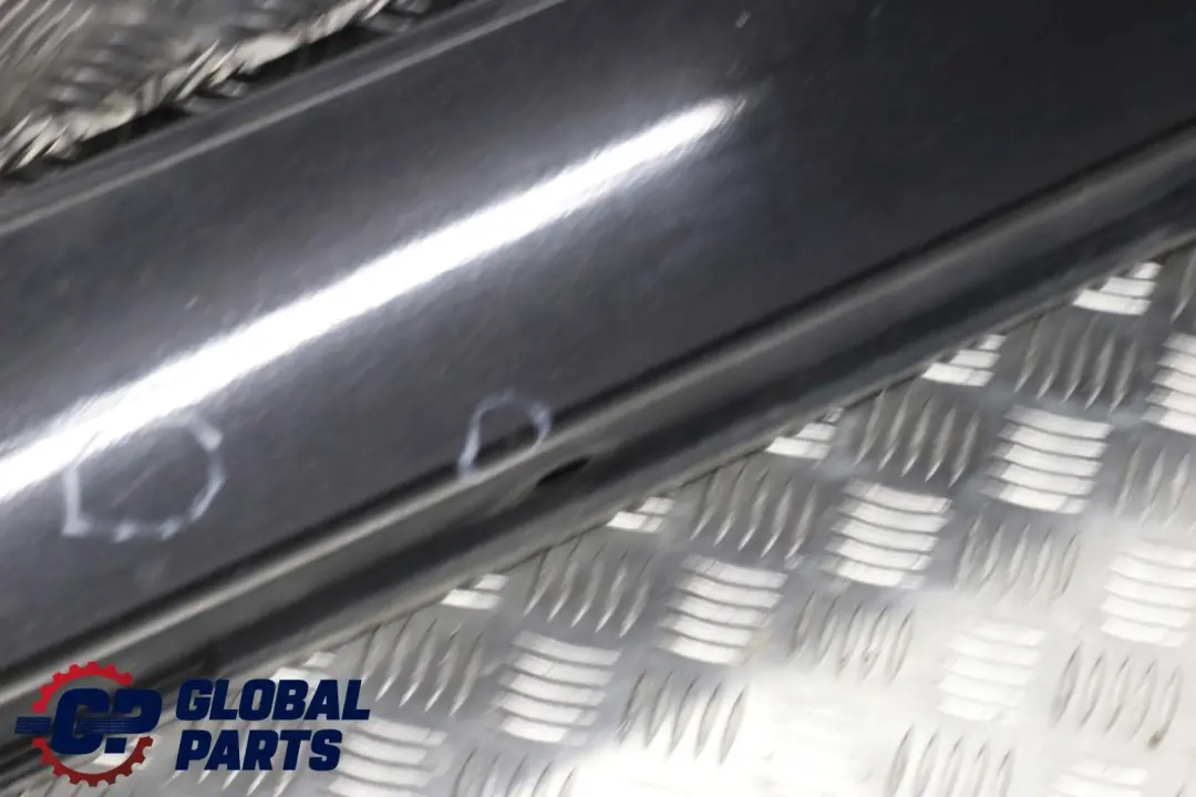 Door Sill Side Cover Skirt Right O/S Schwarz 2 Black - 668 BMW 5 Series E60 E61 - SKU 0150278-SCH - Part number 150278
