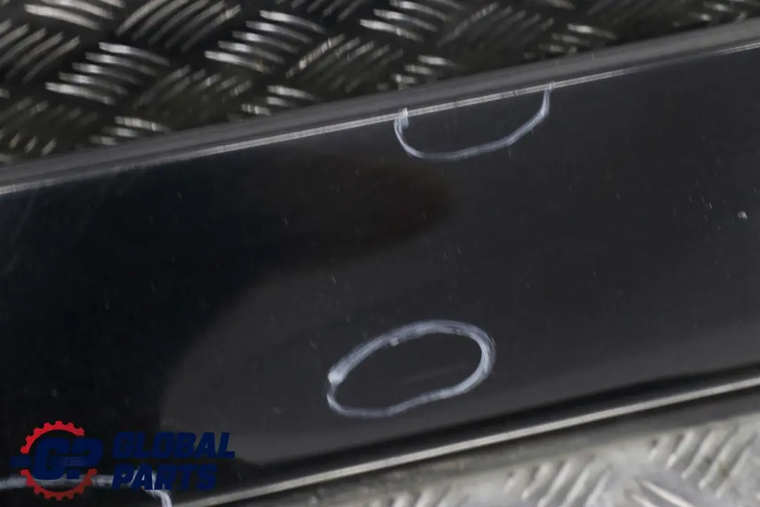 Door Sill Side Cover Skirt Right O/S Schwarz 2 Black - 668 BMW 5 Series E60 E61 - SKU 0150278-SCH - Part number 150278
