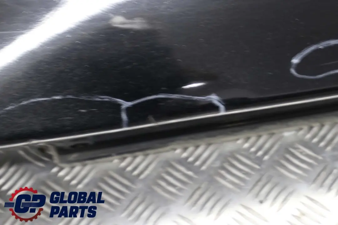 Door Sill Side Cover Skirt Right O/S Schwarz 2 Black - 668 BMW 5 Series E60 E61 - SKU 0150278-SCH - Part number 150278