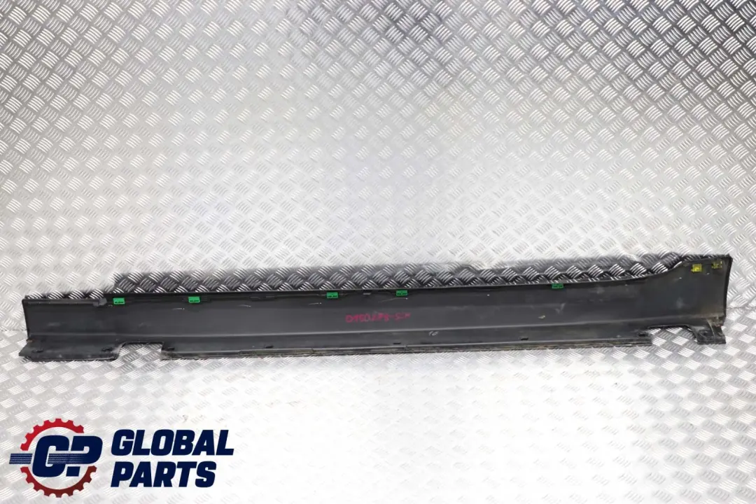 Door Sill Side Cover Skirt Right O/S Schwarz 2 Black - 668 BMW 5 Series E60 E61 - SKU 0150278-SCH - Part number 150278