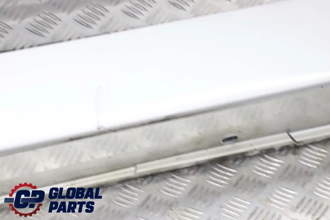 BMW 5 E60 E61 4 Door Sill Side Cover Skirt Right O/S Titansilber Silver 354