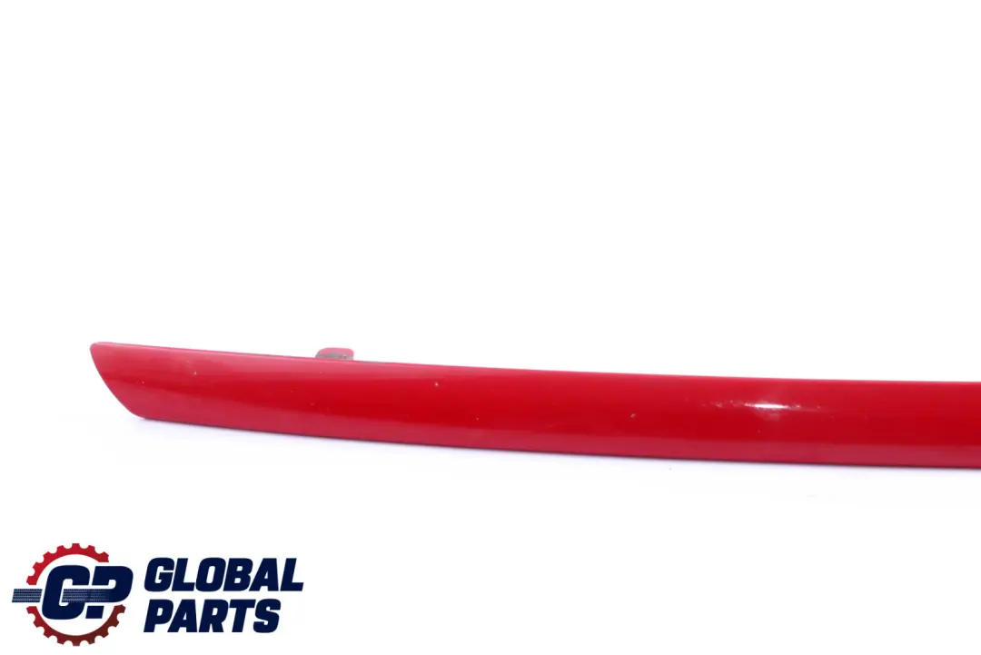 BMW Mini Cooper S R52 R53 Front Bumper Rubber Strip Cover Trim Panel Chili Red