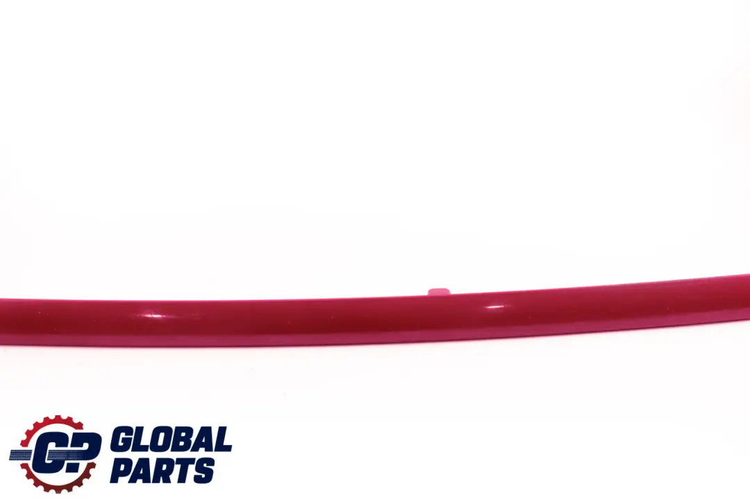 BMW Mini Cooper S R52 R53 Front Bumper Rubber Strip Cover Trim Panel Chili Red