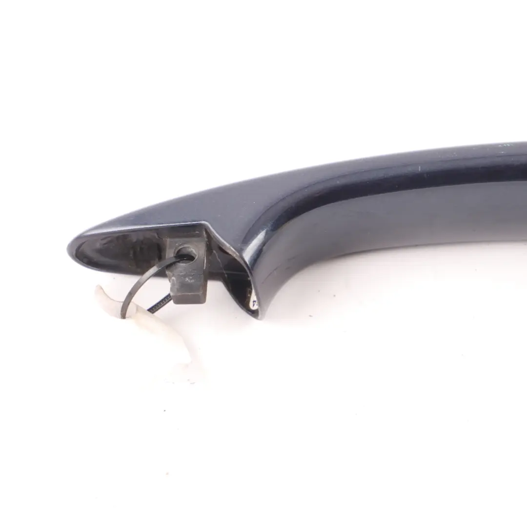 BMW E60 E61 Front Grab Handle Rear Left N/S Blue Onyx Metallic - S11 0154344