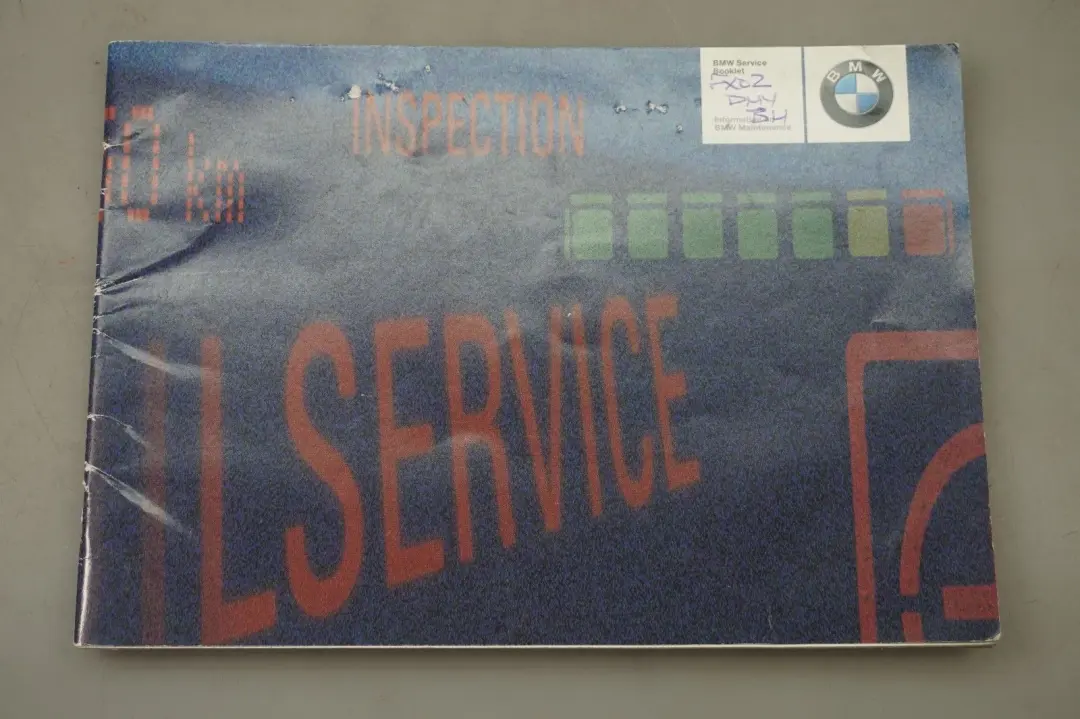 Service Booklet Owner's Handbook Case Pouch Wallet BMW X5 Series 2 E53 - SKU 0156407-2 - Part number 156407
