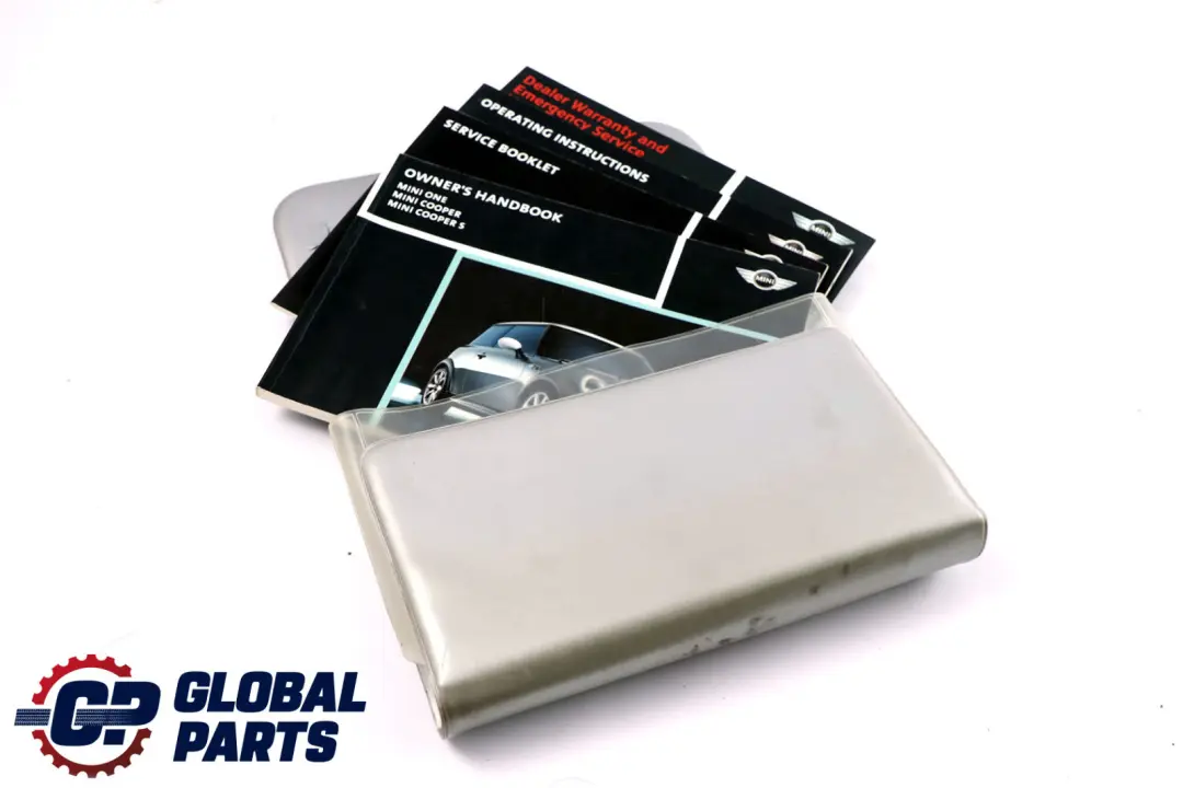 BMW Mini Cooper One R50 R53 Booklet Owner's Handbook Set Pouch Case