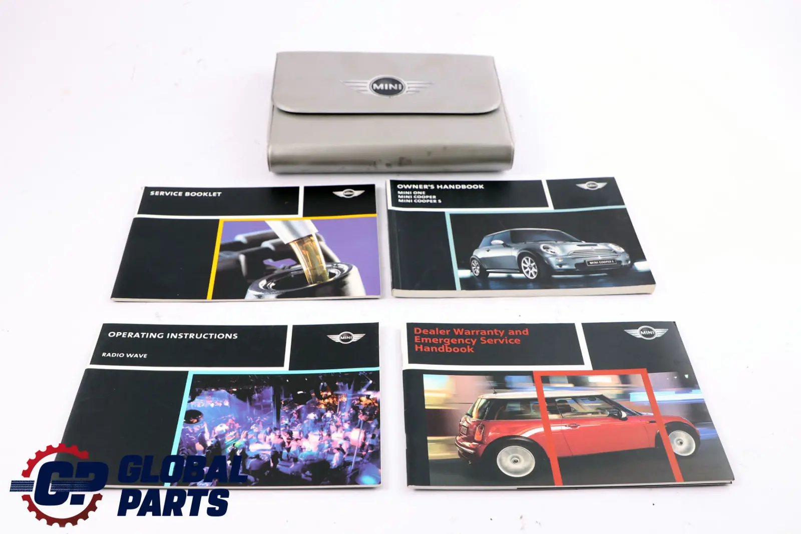 BMW Mini Cooper One R50 R53 Booklet Owner's Handbook Set Pouch Case