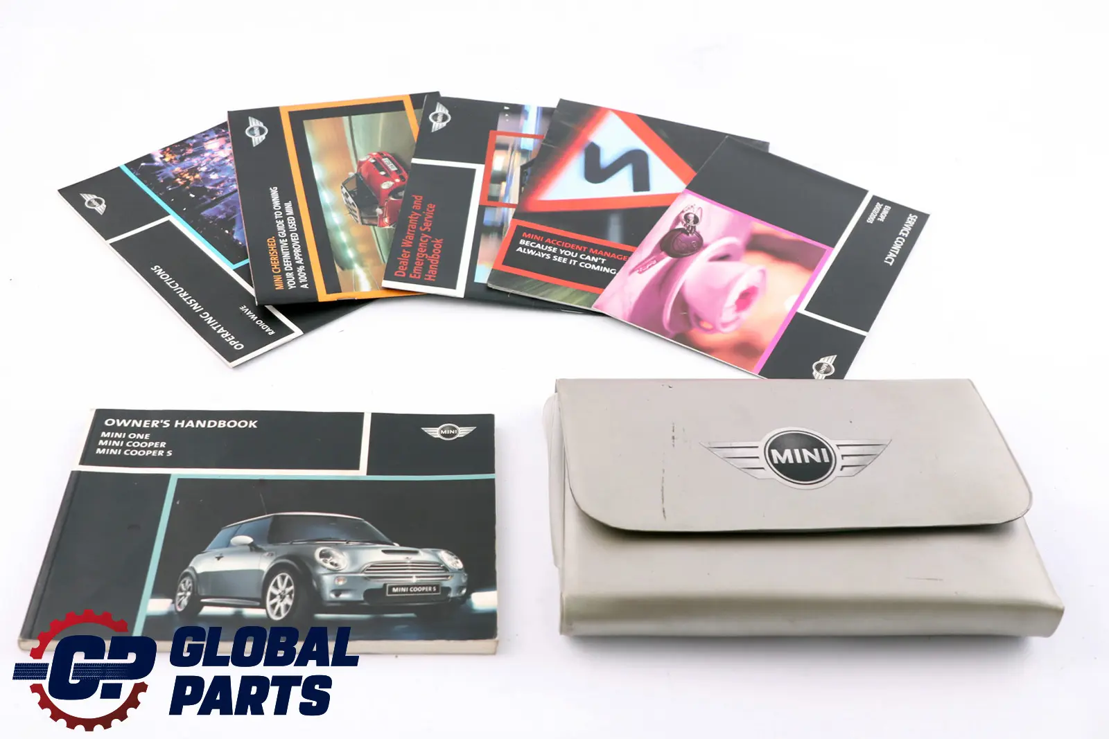 BMW Mini Cooper One R50 R53 Booklet Owner's Handbook Set Pouch Case