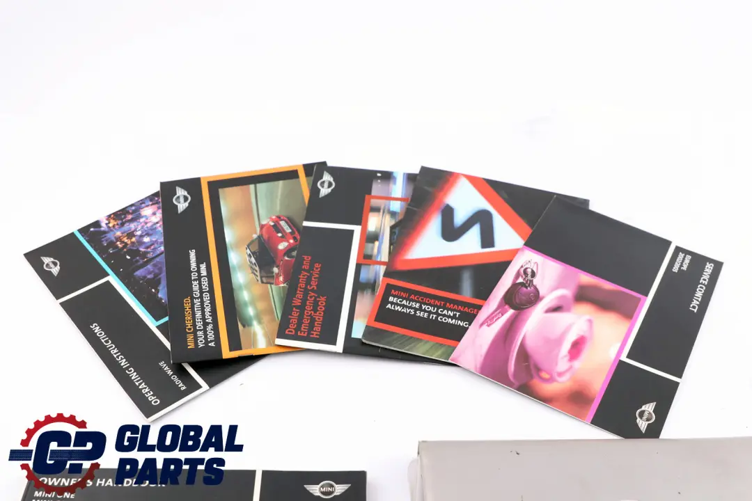 BMW Mini Cooper One R50 R53 Booklet Owner's Handbook Set Pouch Case