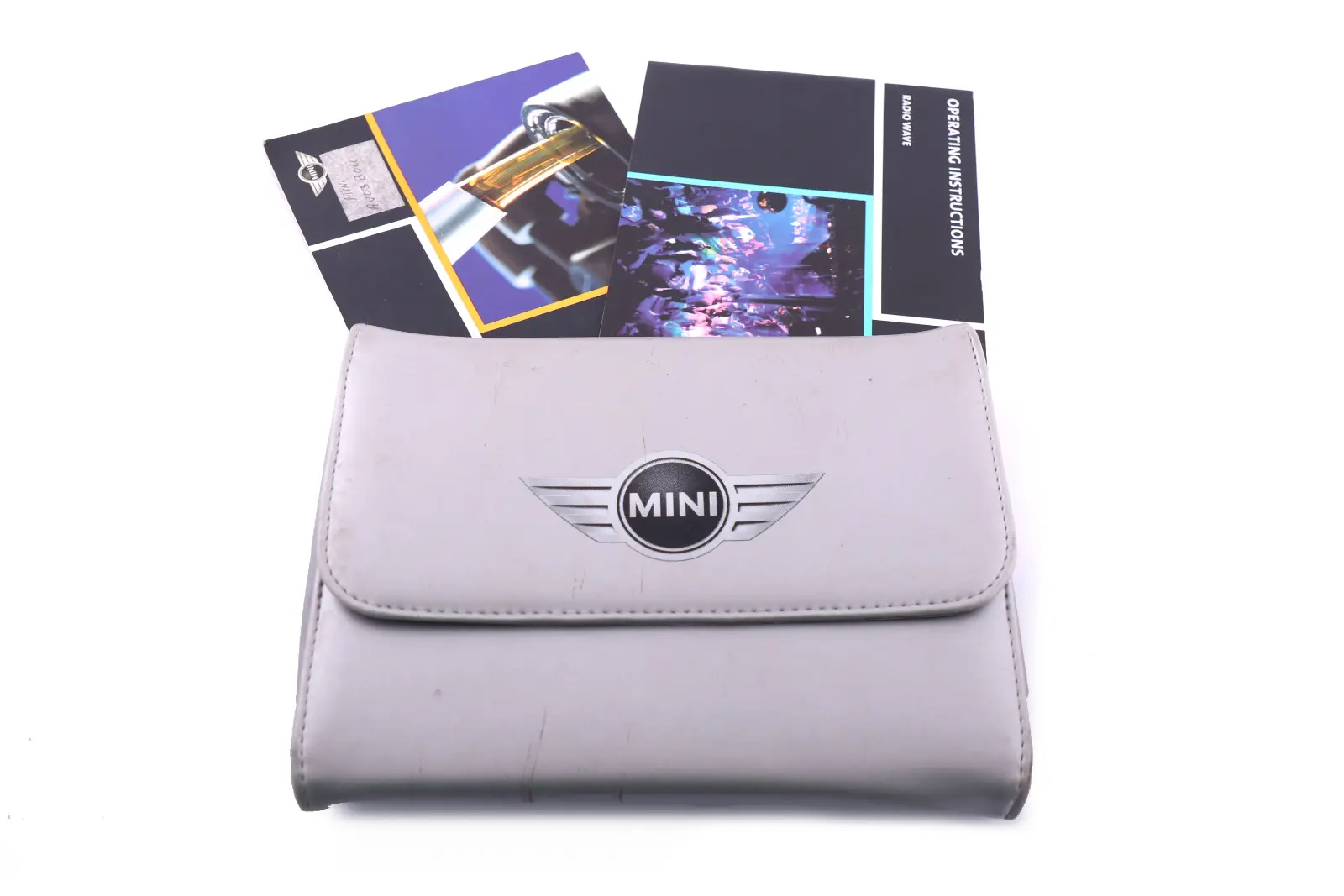 BMW Mini Cooper R56 Service Booklet Radio Instructions Pouch Case Wallet Set