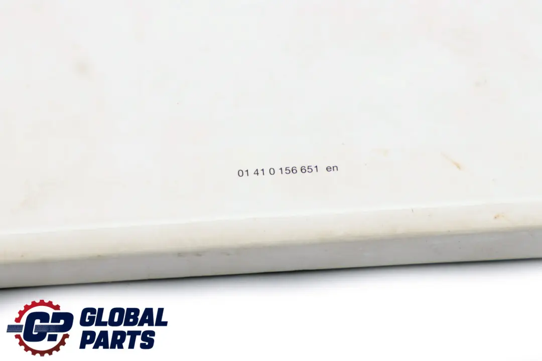 BMW 7 Series E65 E66 Owner's Handbook Book 0156651
