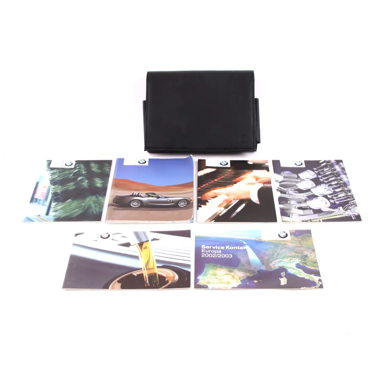 BMW Z4 E85 Owner's Handbook Service Booklet Instructions Pouch Case Wallet