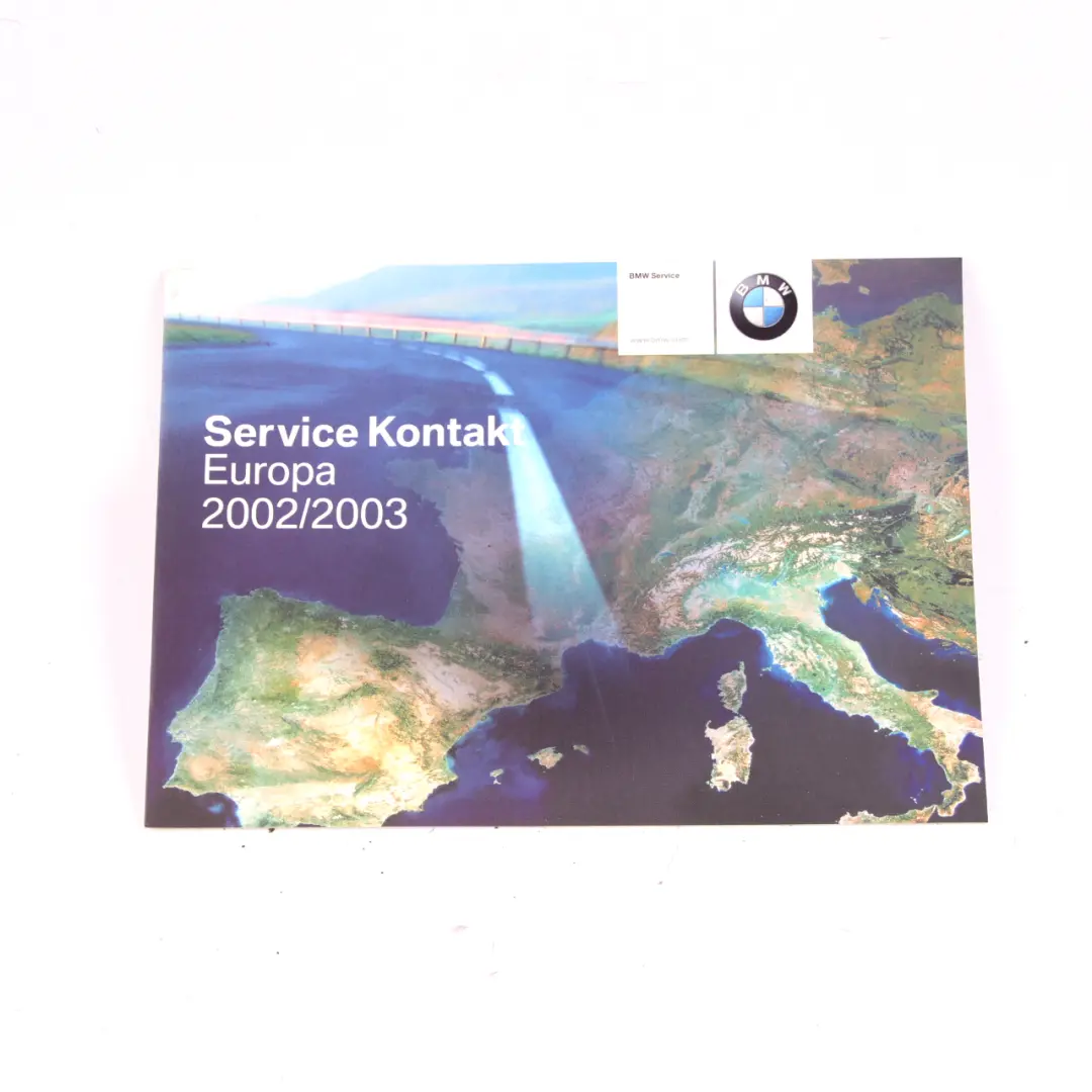 BMW Z4 E85 Owner's Handbook Service Booklet Instructions Pouch Case Wallet