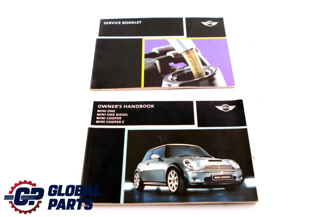 BMW Mini Cooper R50 R53 Service Booklet Owner's Handbook Pouch Case Wallet Set