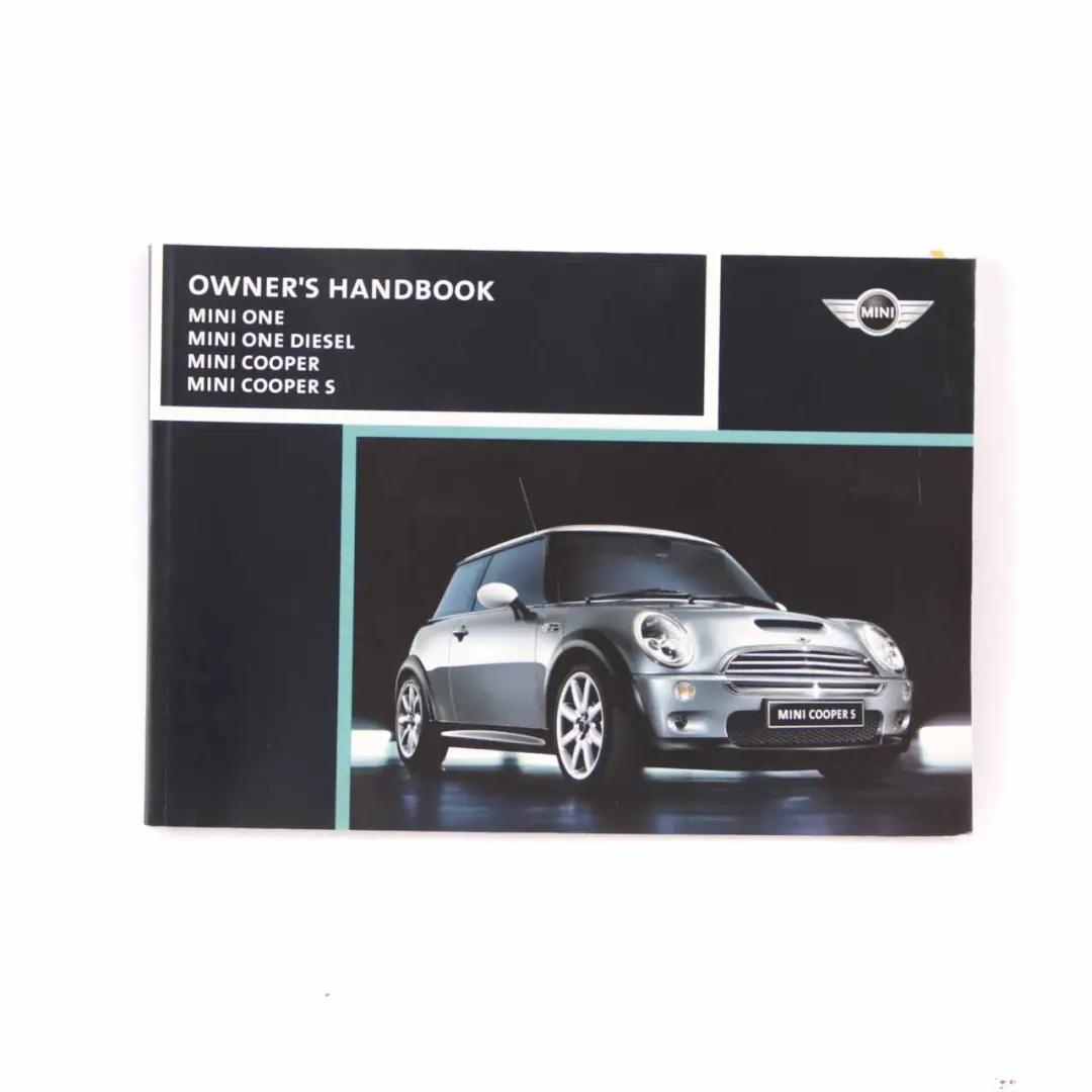 Mini R50 R53 Service Booklet Owner's Handbook Book Pouch Case Wallet Set 0157206