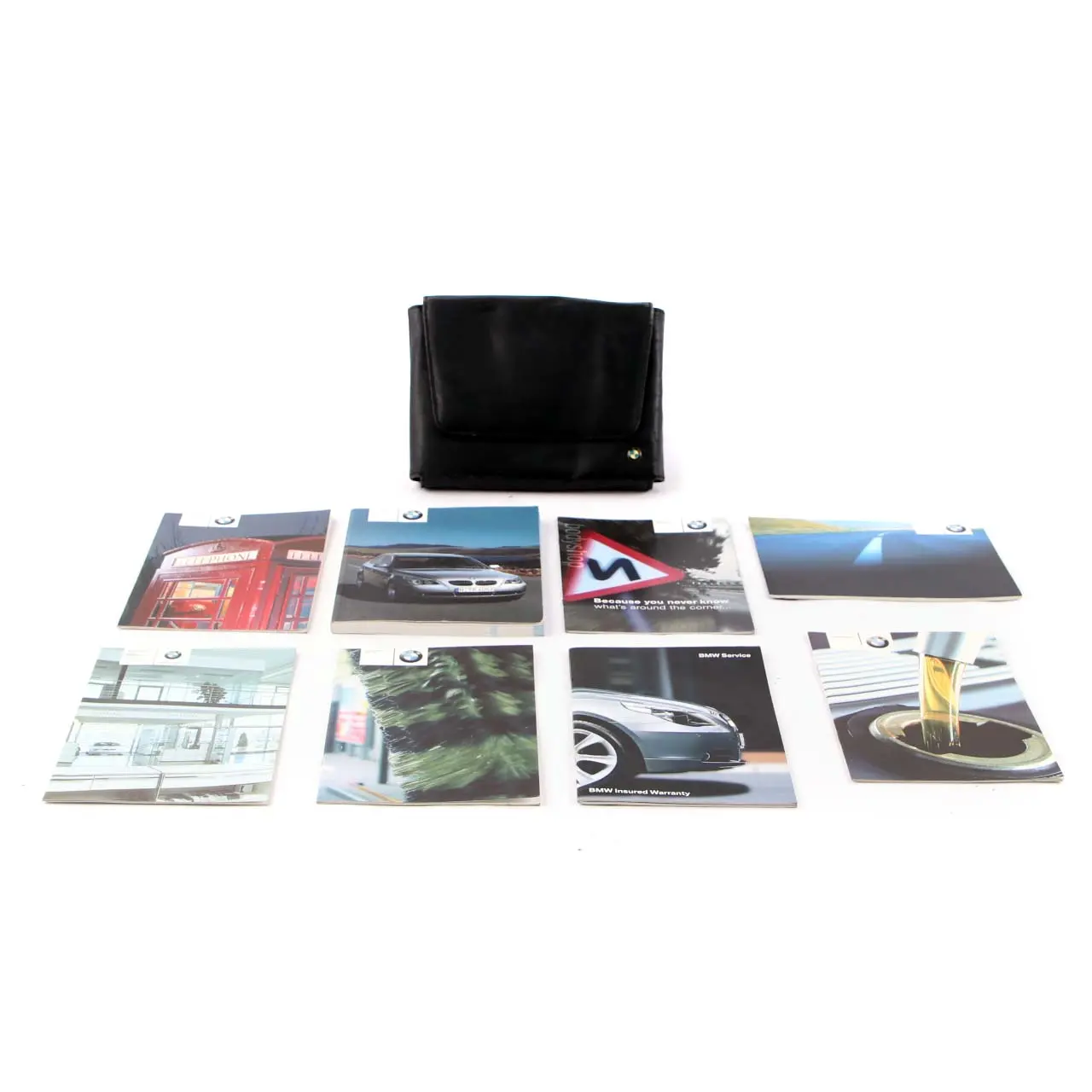 BMW 5 Series E60 Owner's Service Handbook Case Pouch Wallet 0157651