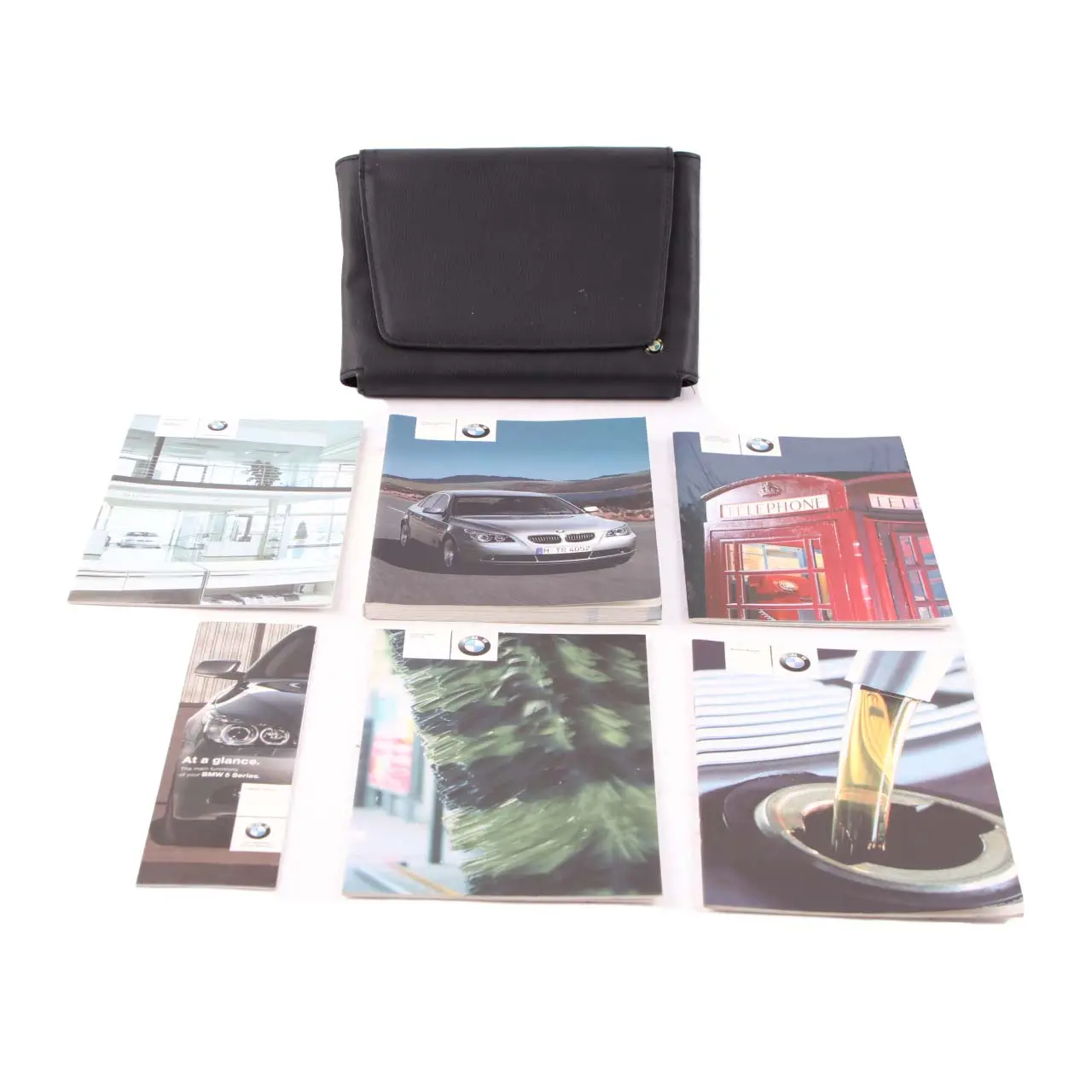 BMW 5 Series E60 Owner's Guide Service Handbook Case Pouch Wallet 0157651